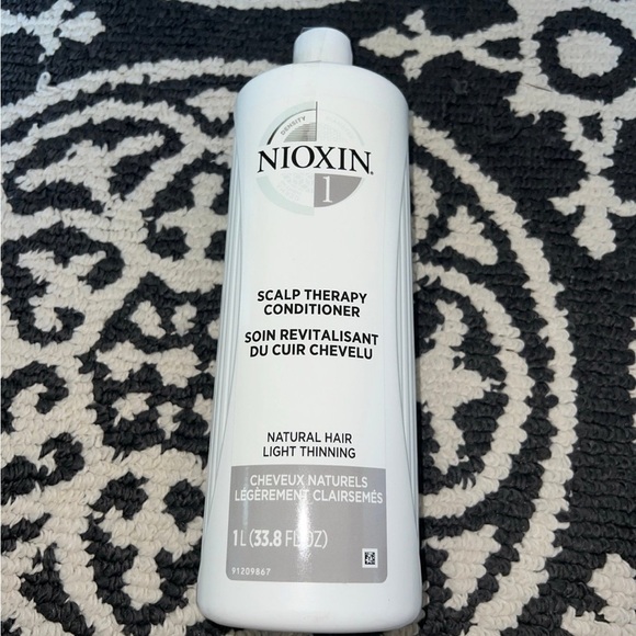 Nioxin 1 natiral hair ligjt thinning scalp therapy conditioner liter